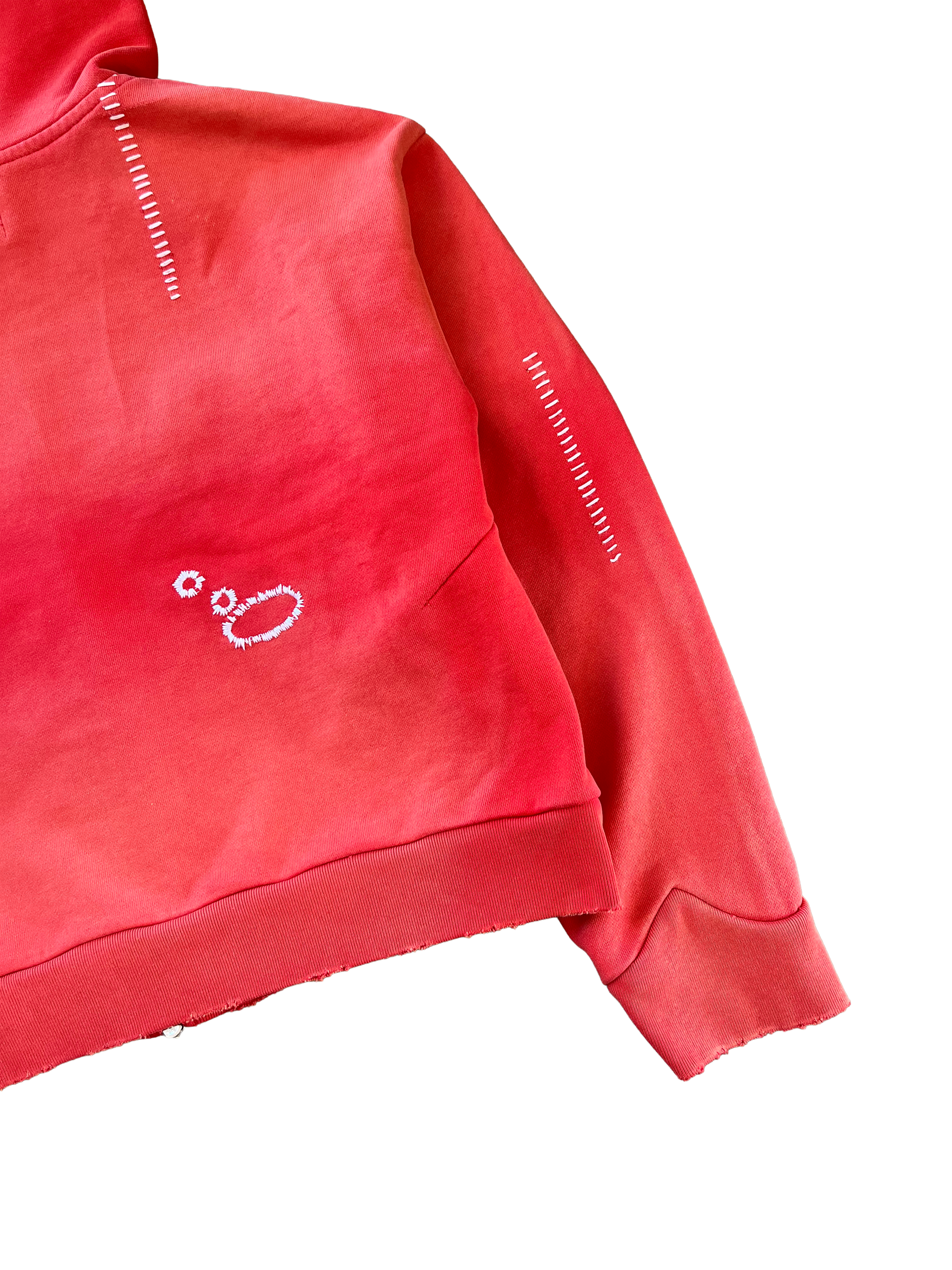 CRIMSON "HOLLOW" HOODIE