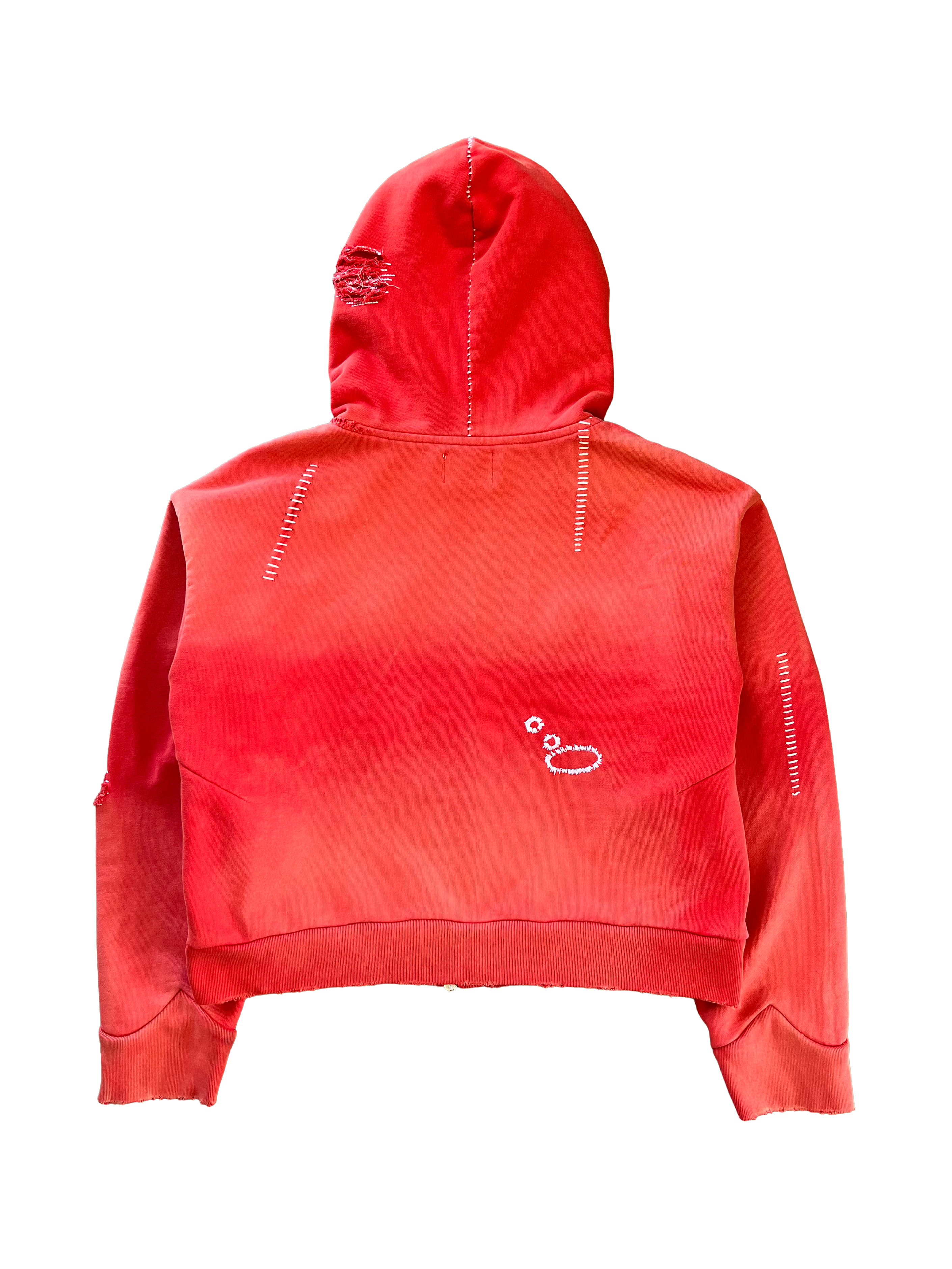 CRIMSON "HOLLOW" HOODIE