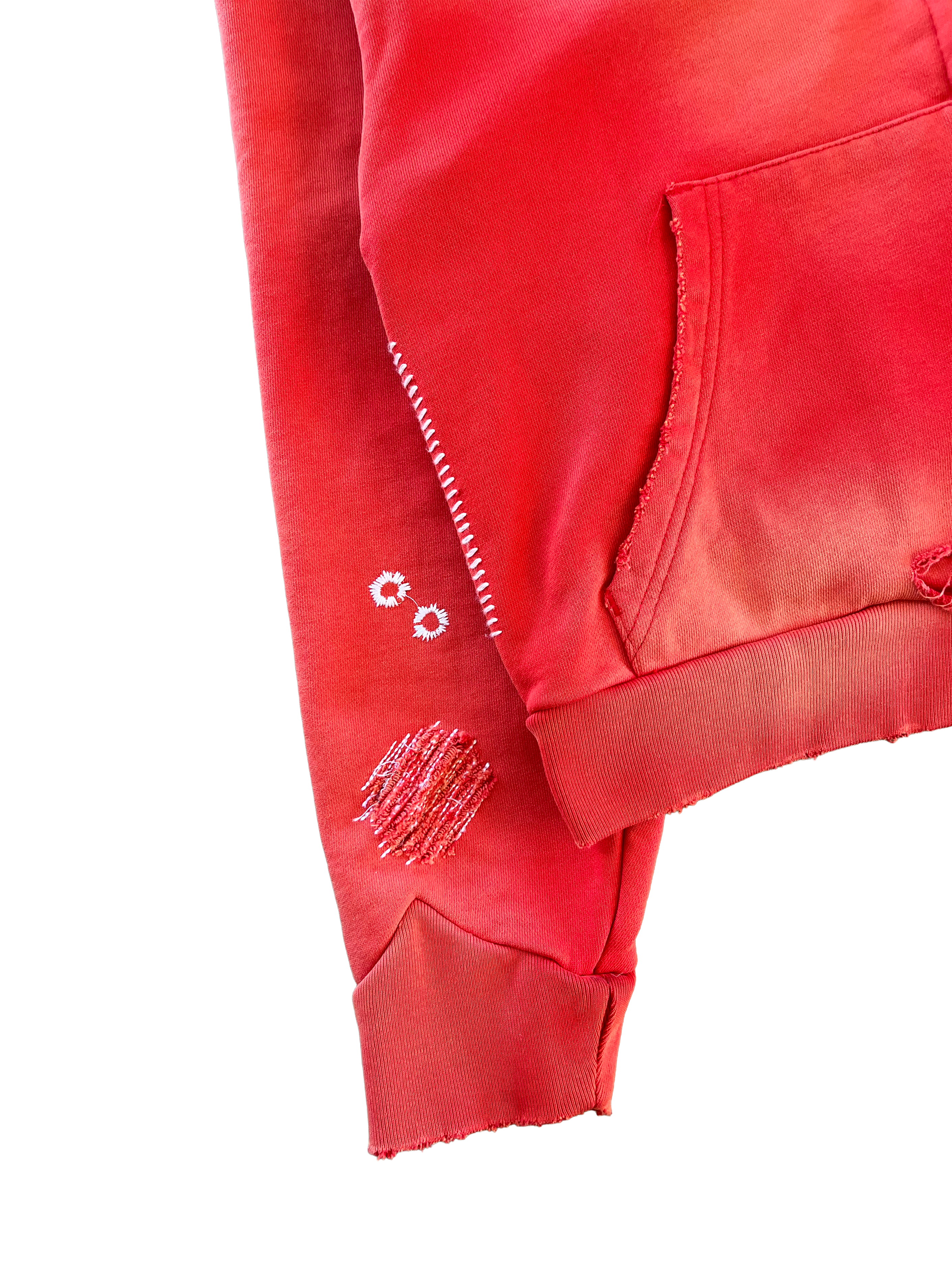 CRIMSON "HOLLOW" HOODIE