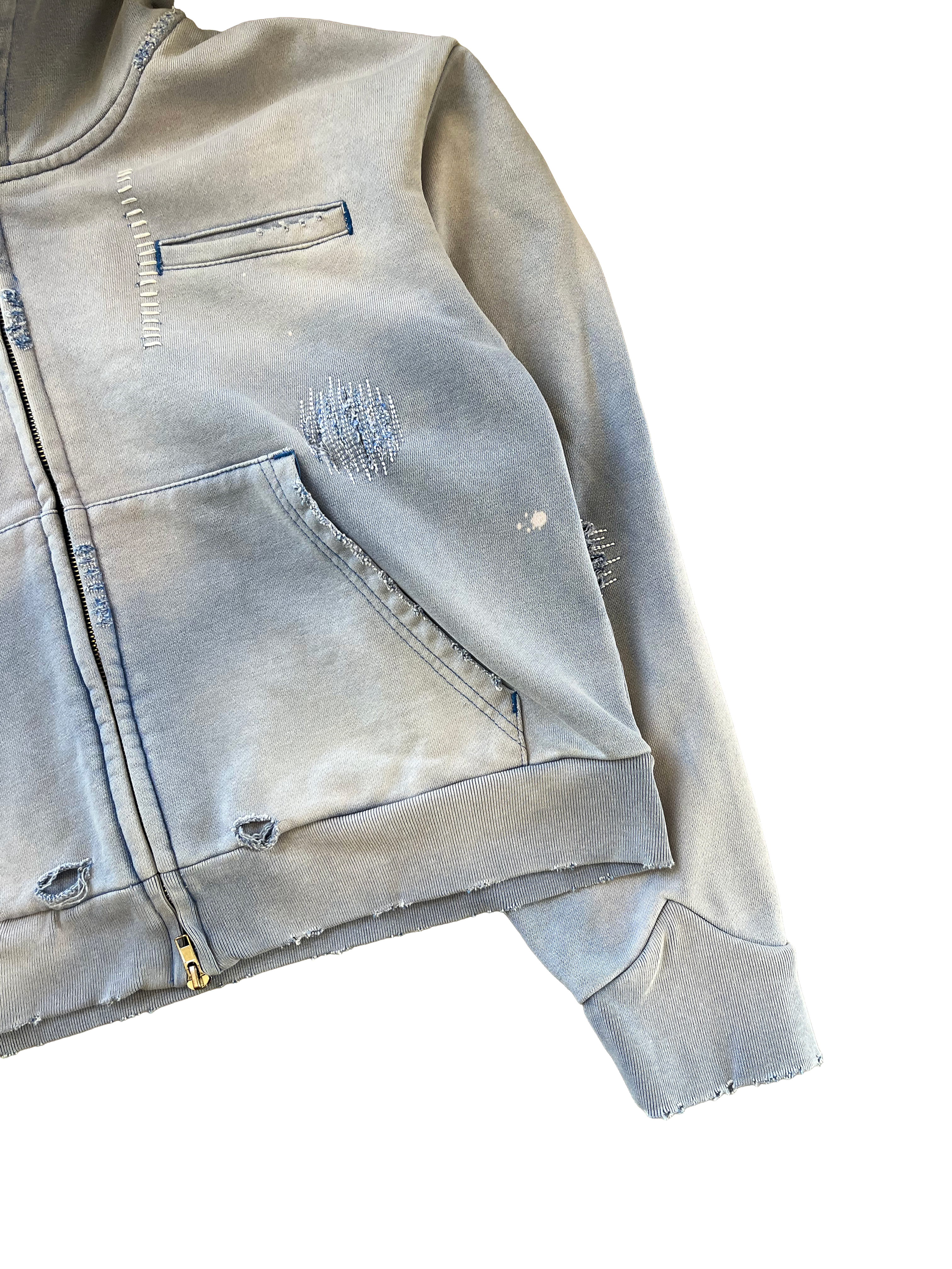 SKY BLUE "HOLLOW" HOODIE
