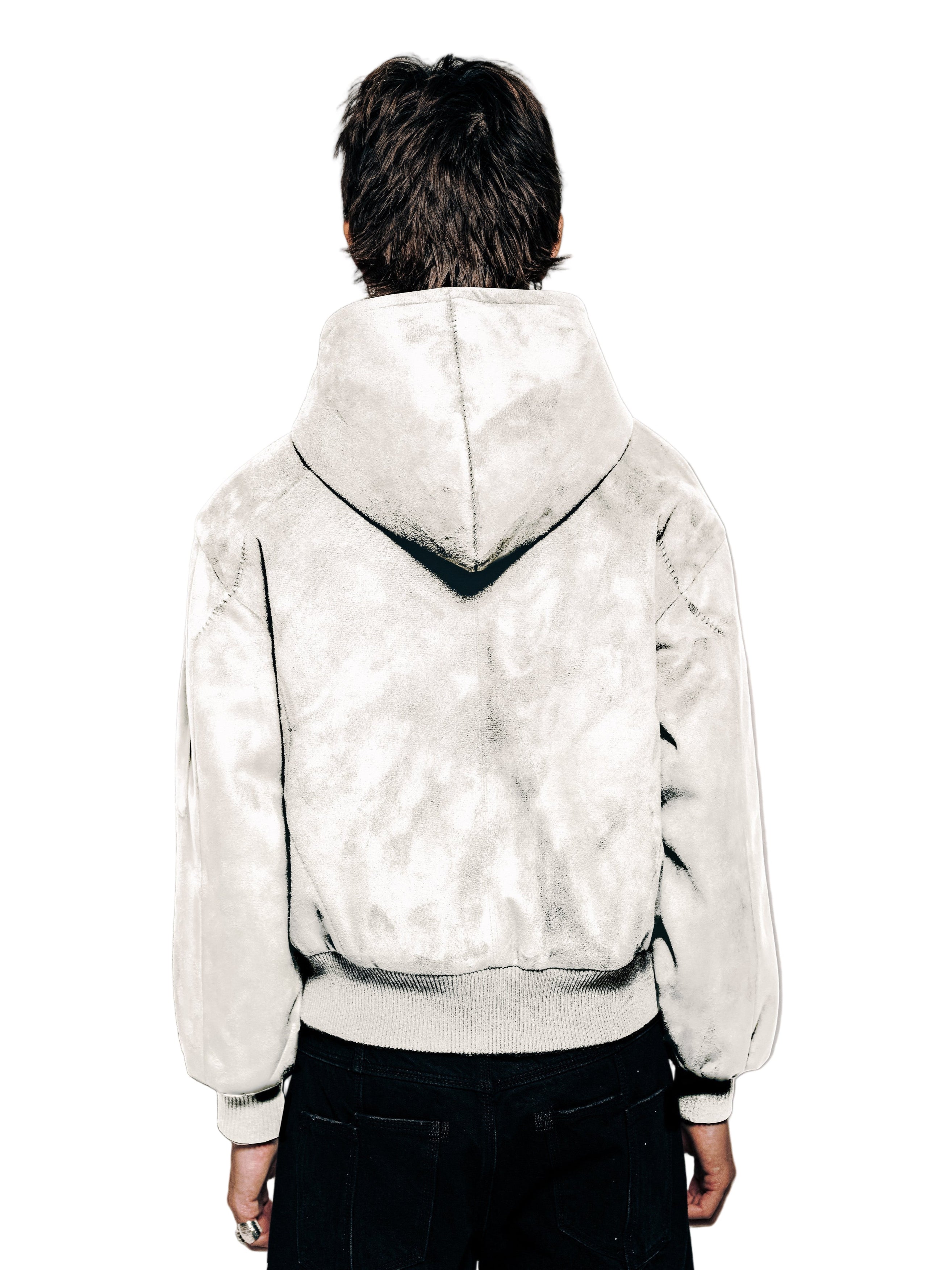 HAI MẶT REVERSIBLE BOMBER [WHITE SS26]