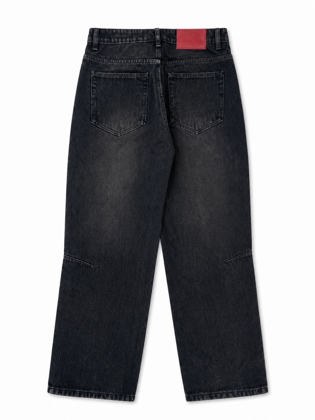 EVERYDAY STRAIGHT LEG DENIM WASHED BLACK