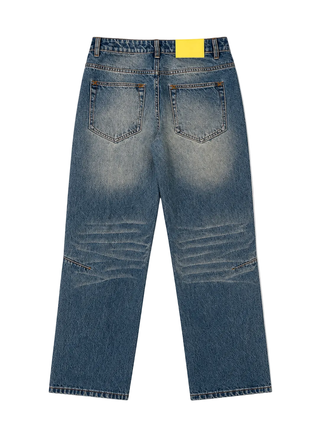 EVERYDAY STRAIGHT LEG DENIM WASHED BLUE