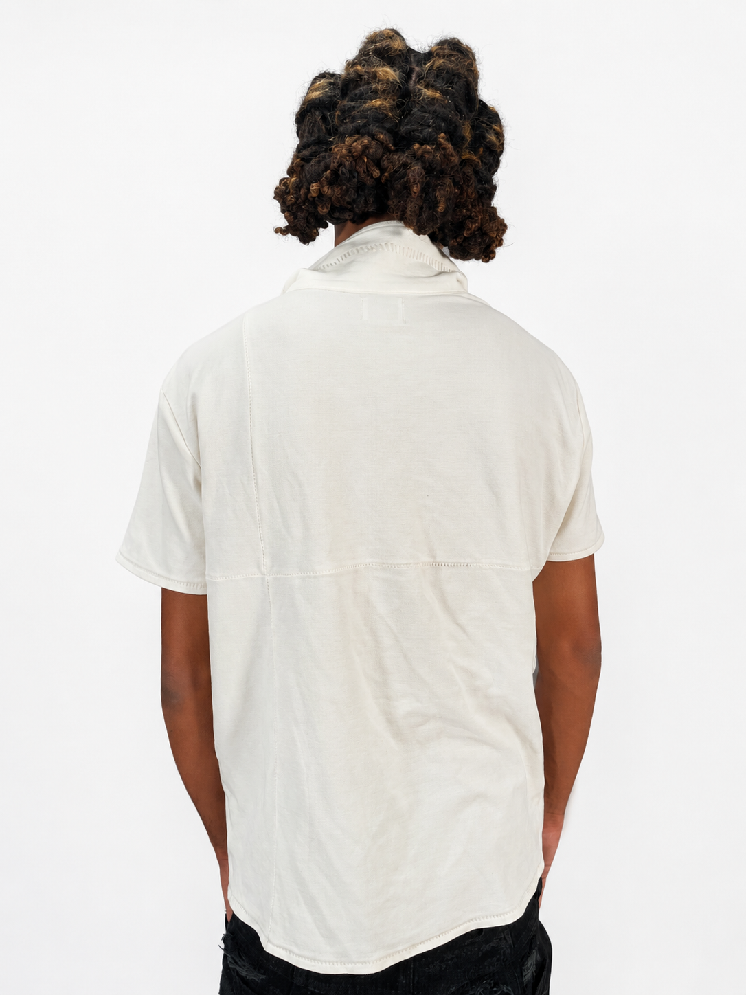 STITCHED POLO IVORY
