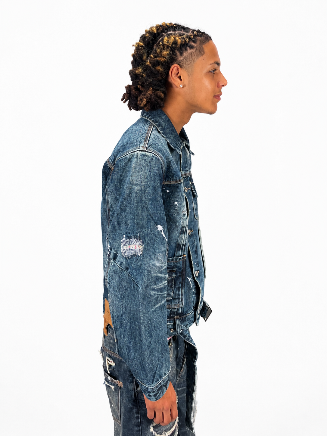 SELVEDGE VAY TRUCKER JACKET