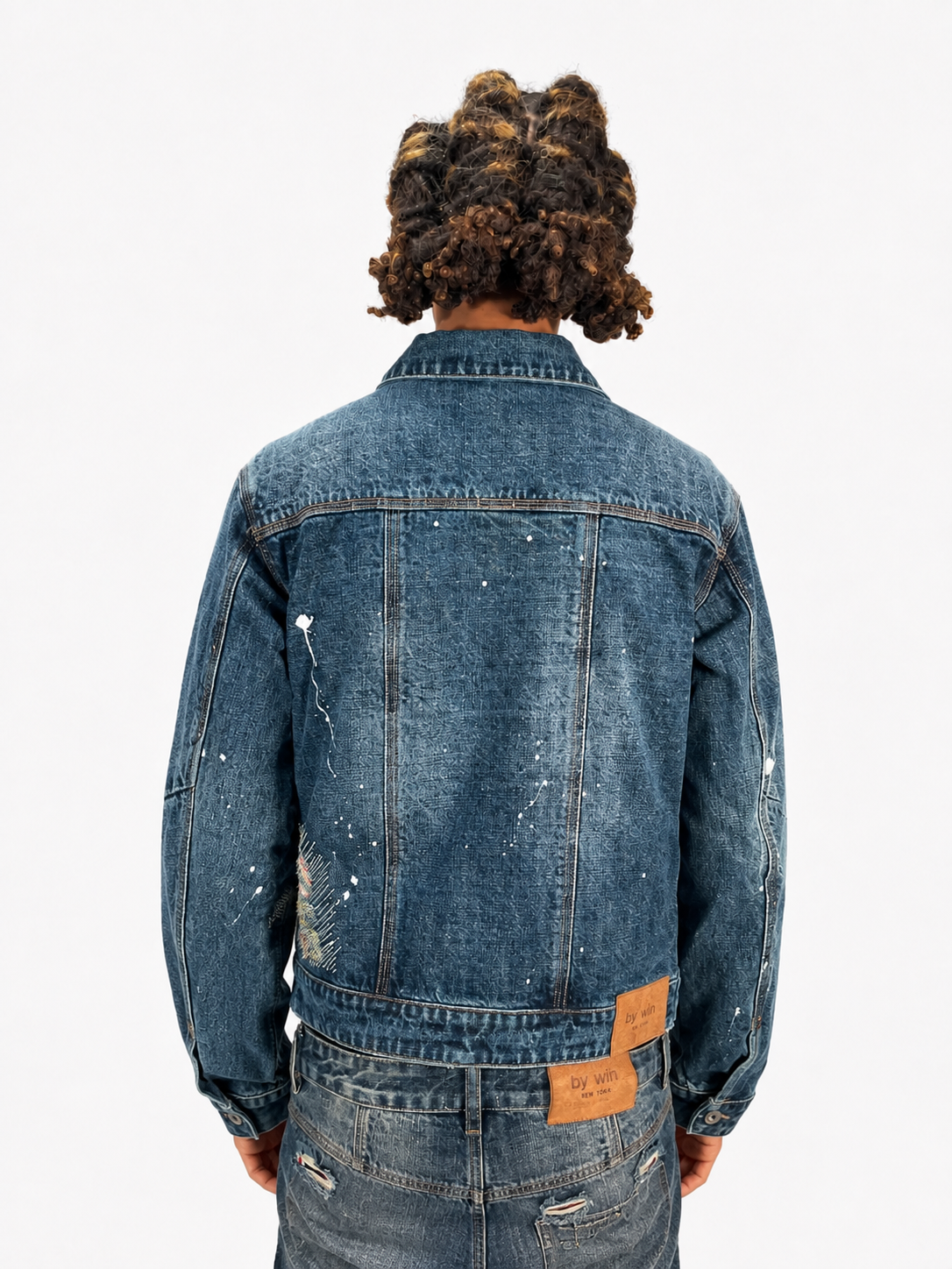 SELVEDGE VAY TRUCKER JACKET