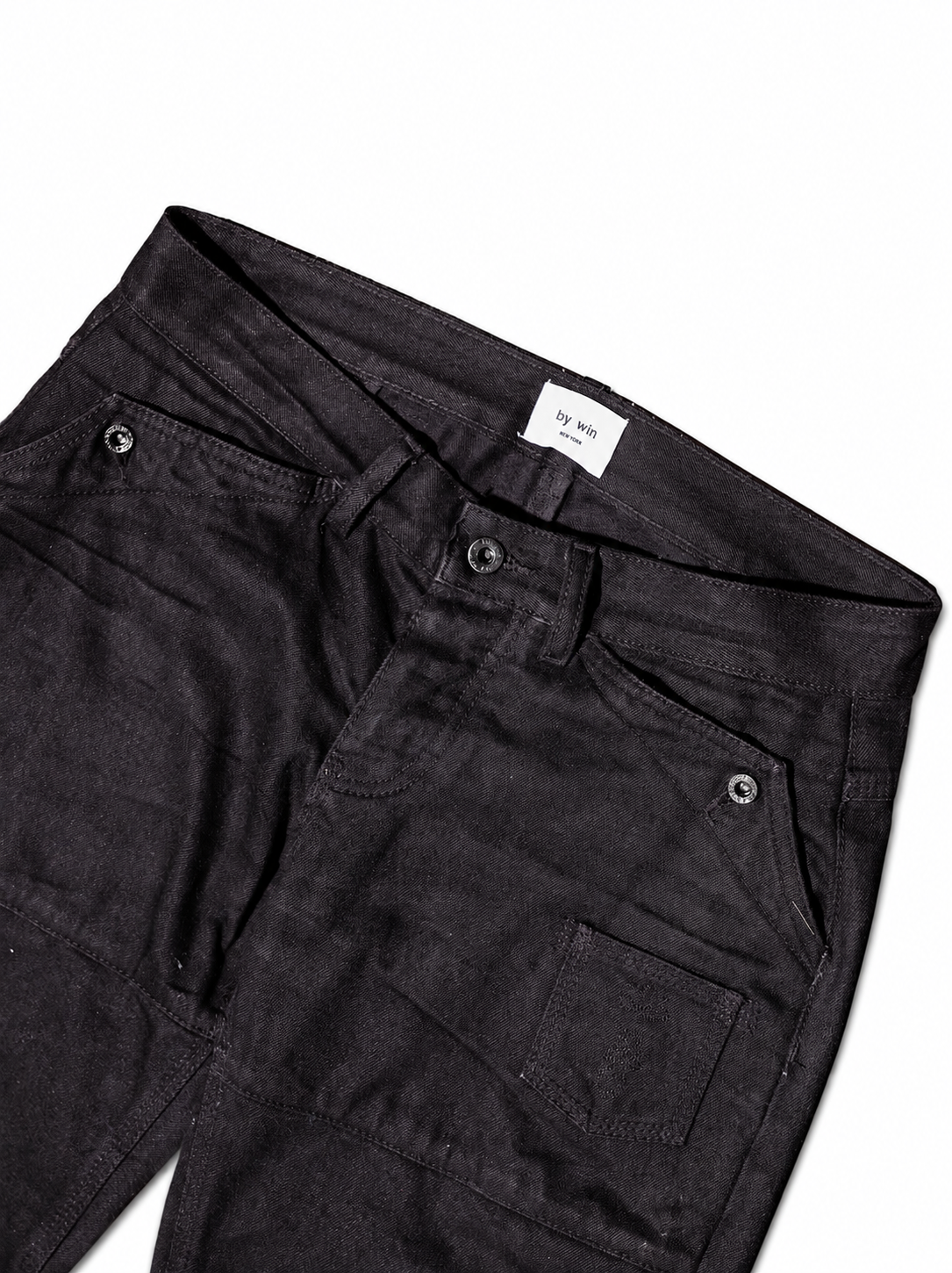 CROW LOW-RISE SELVEDGE DENIM