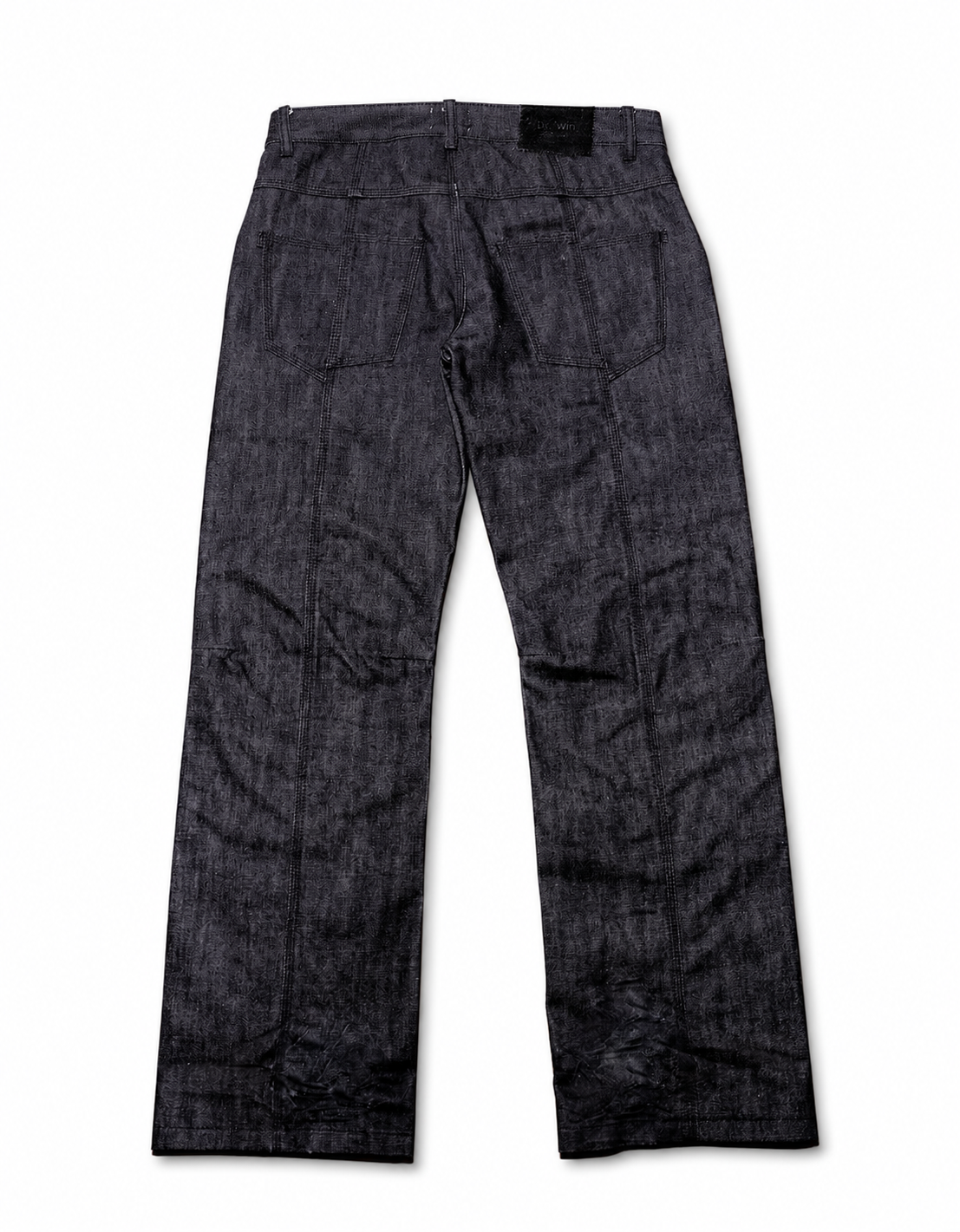 CINDER LOW-RISE SELVEDGE DENIM