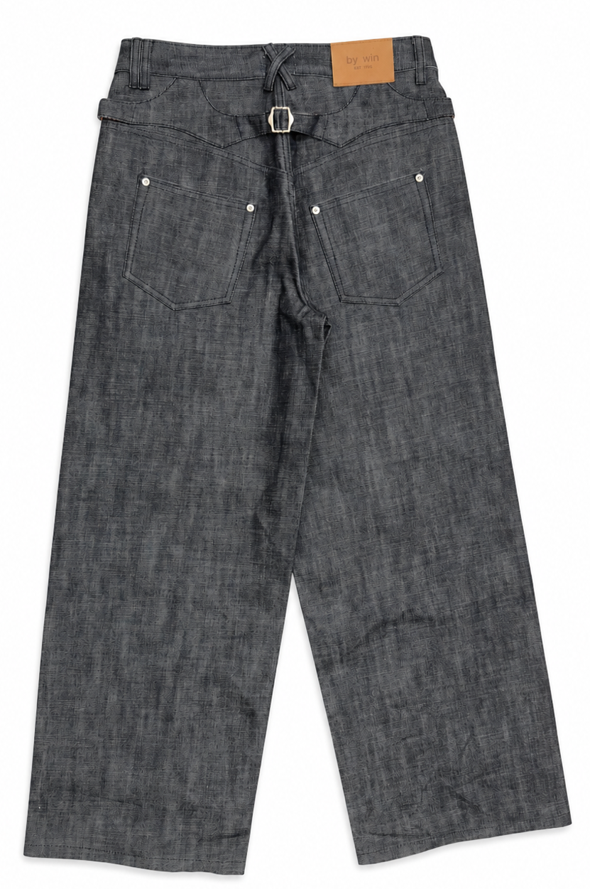 BAGGY RAW JAPANESE SELVEDGE DENIM (NEW INDIGO)