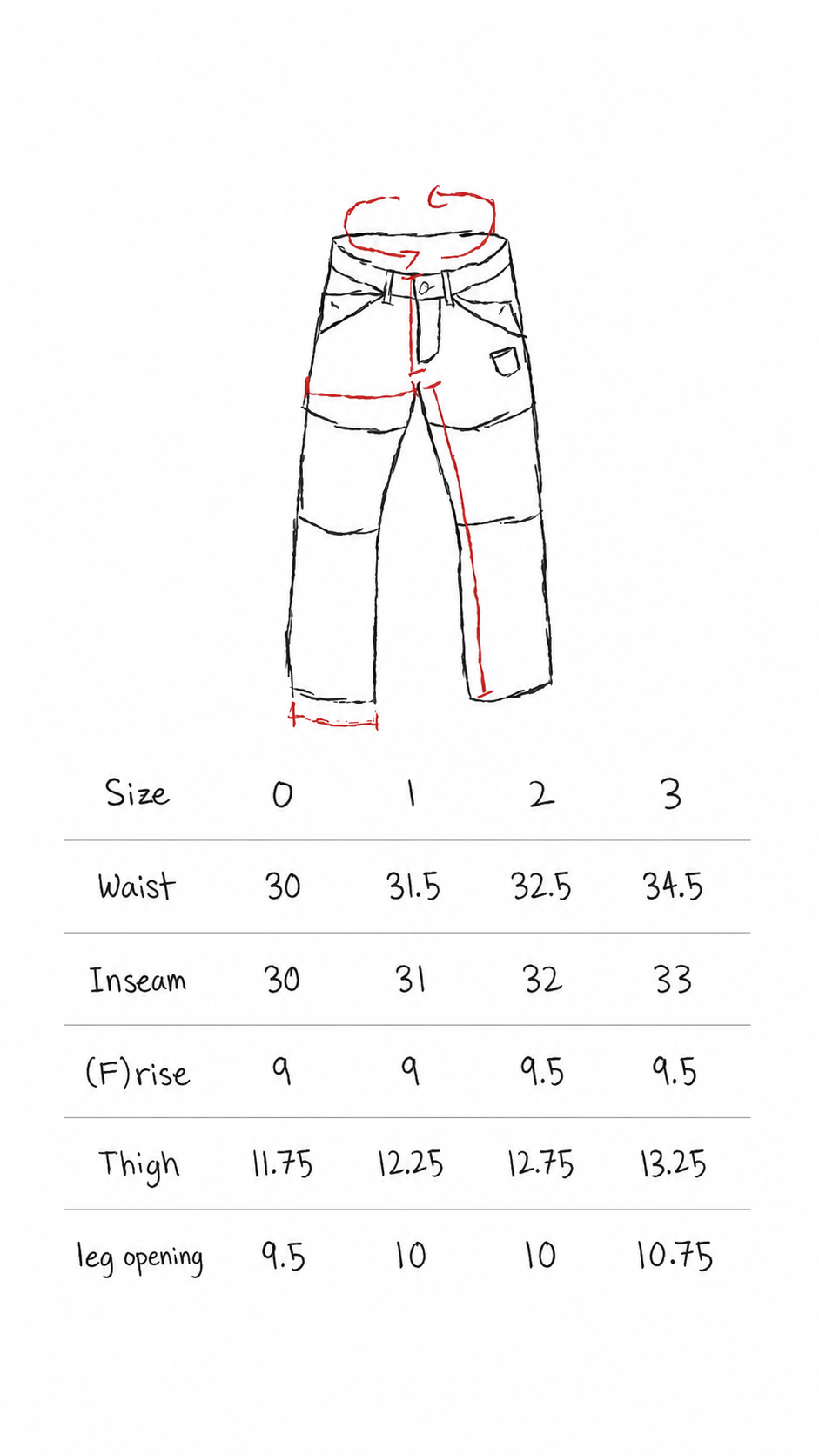 CINDER LOW-RISE SELVEDGE DENIM