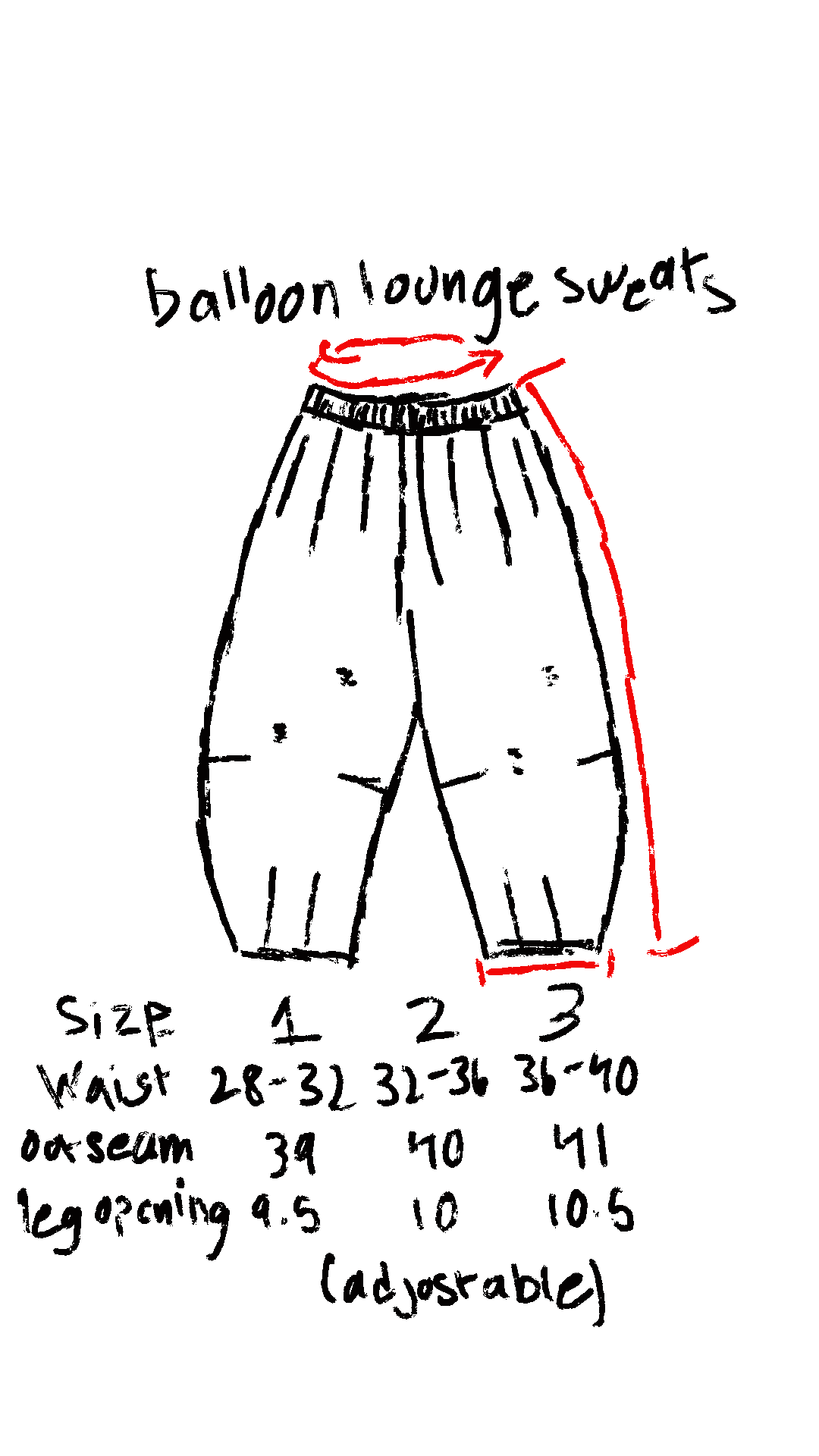 BALLOON LOUNGE SWEATPANTS
