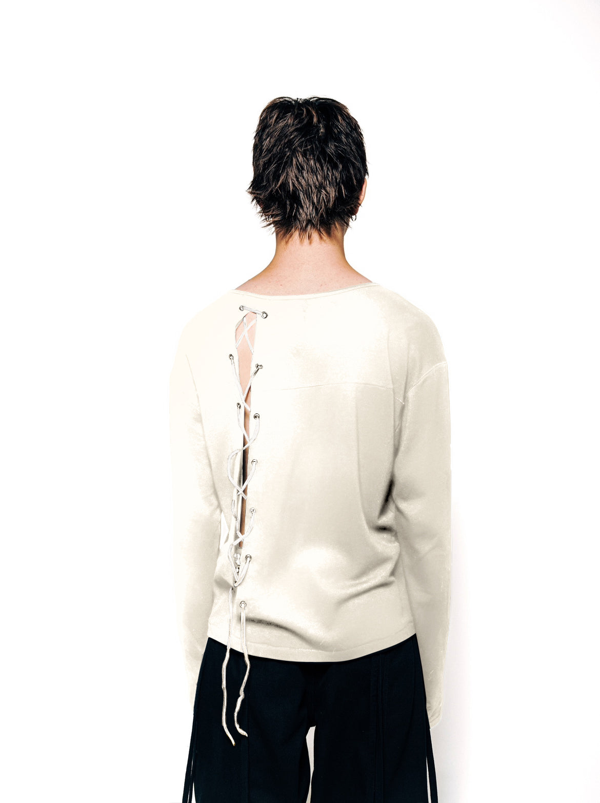 BINDED LONG-SLEEVE [CREAM SS26]