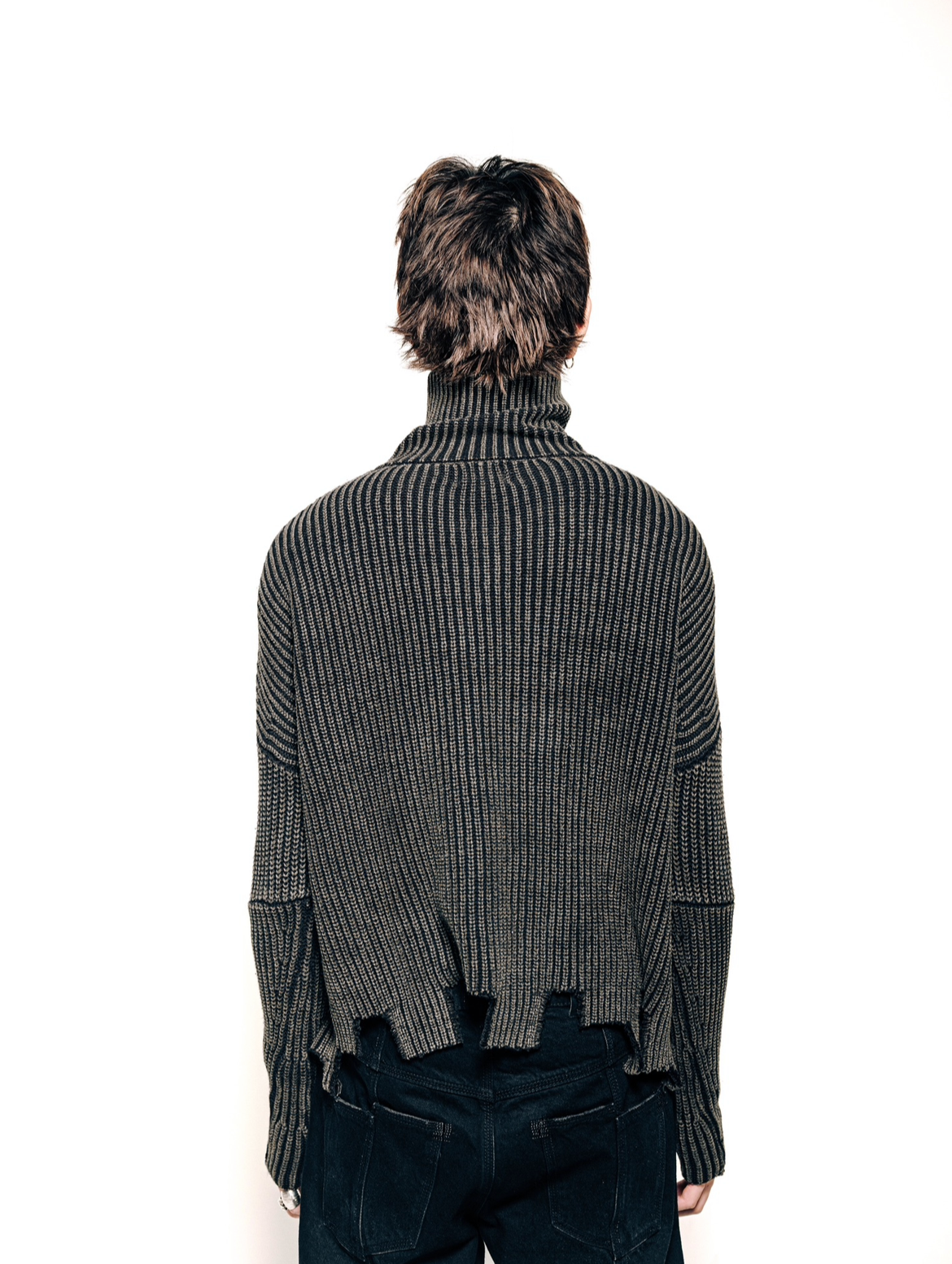 RÁCH KNIT [BLACK SS26]