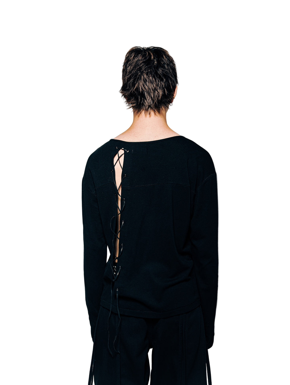 BINDED LONG-SLEEVE [BLACK SS26]