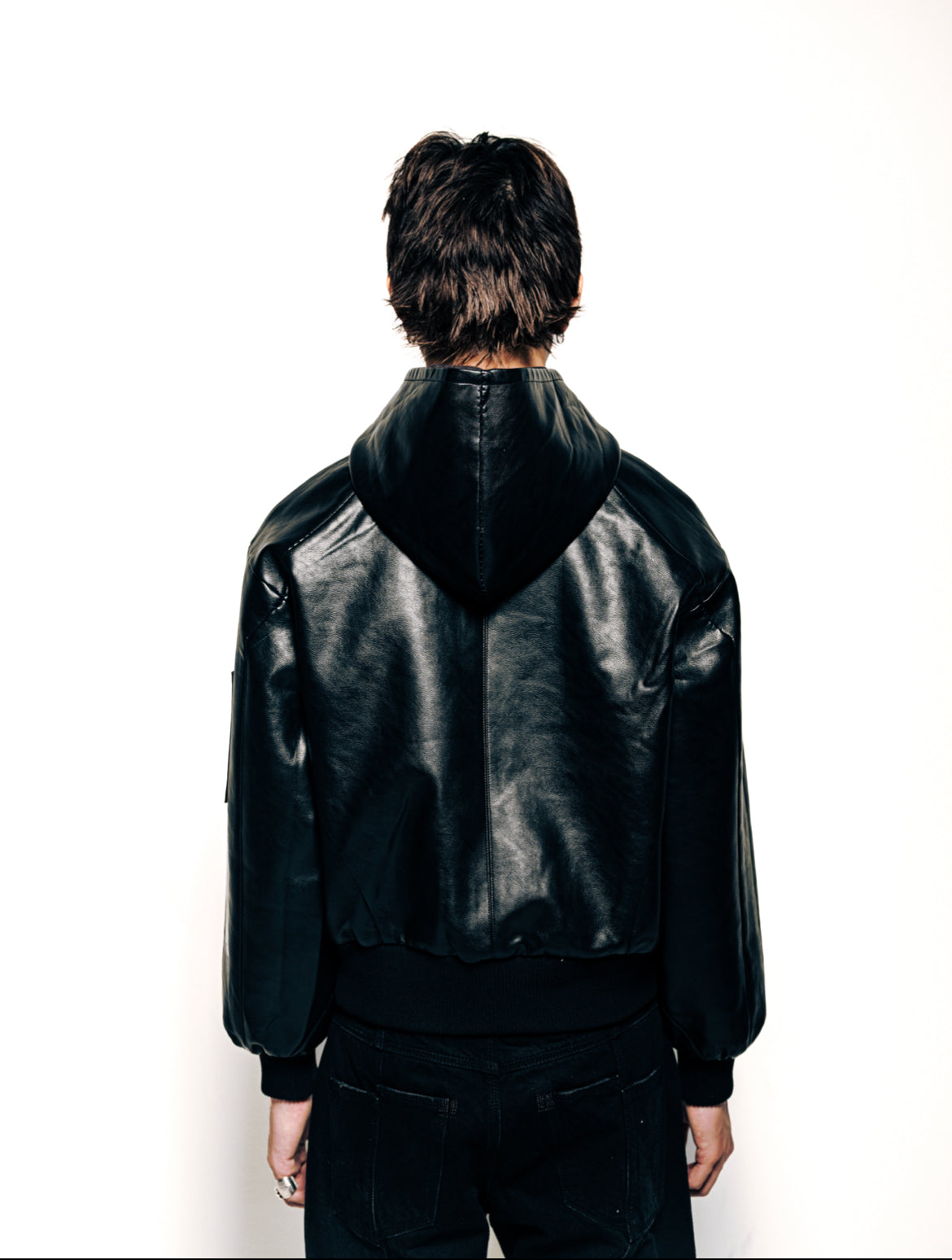 HAI MẶT REVERSIBLE BOMBER [BLACK SS26]