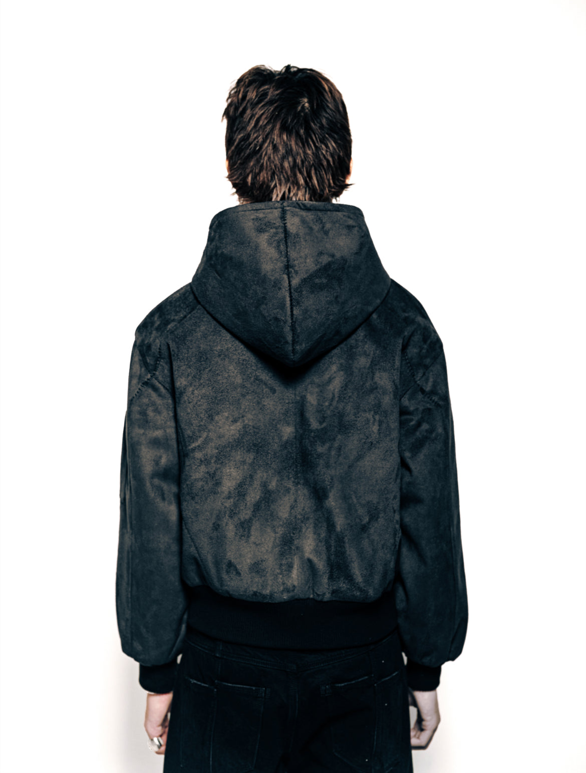 HAI MẶT REVERSIBLE BOMBER [BLACK SS26]