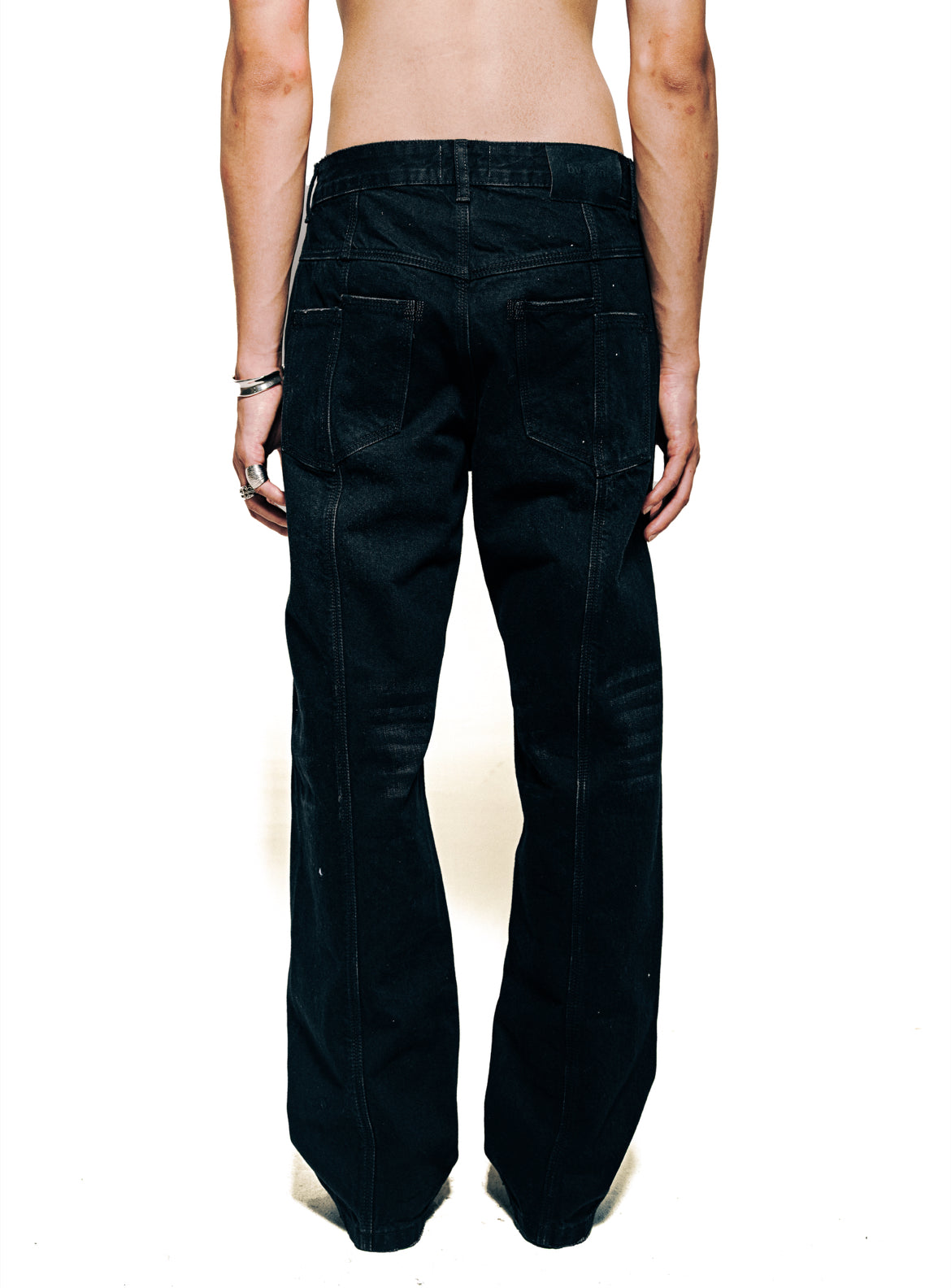 RUNWAY SELVEDGE DENIM [BLACK SS26]