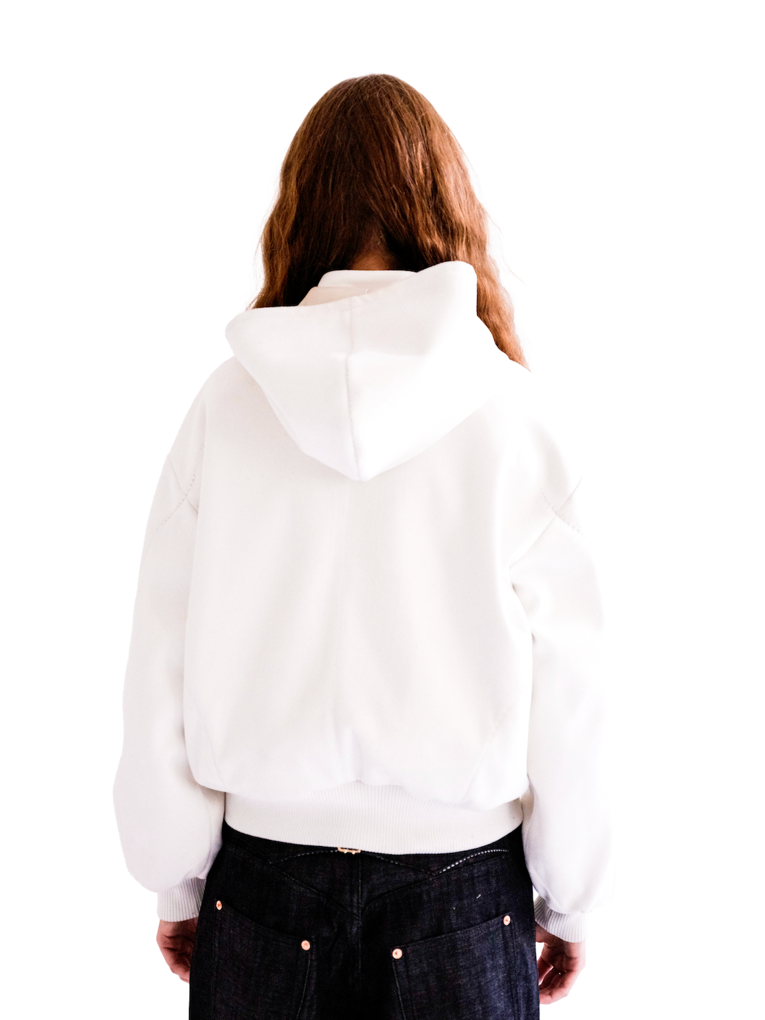 HAI MẶT REVERSIBLE BOMBER [WHITE SS26]